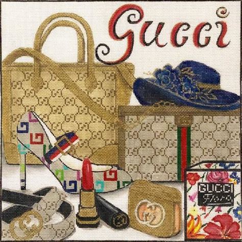 gucci needlepoint canvas|Gucci Needlepoint Canvas .